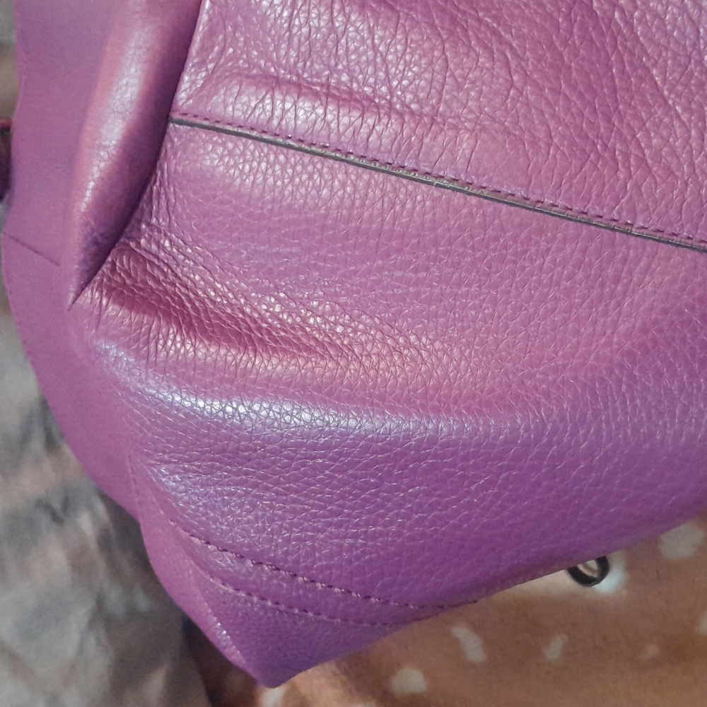 Coach Rich Purple Shoulder Bag - Picture 6 of 8